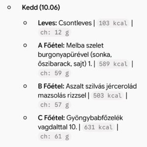 Keddi menü