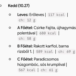 Keddi menü